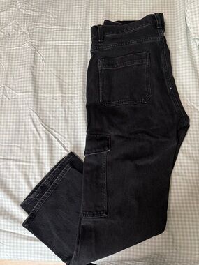 7 For All Mankind Women's Relaxed Jeans - Black